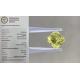 Synthetic Lab Created Yellow Diamonds 1CT Asscher Cut VS1 Clarity