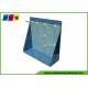 Retail Store Point Of Purchase Corrugated Display Boxes With Pegable Panels CDU075
