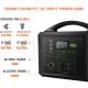 1000w Outdoors All In One Solar System Lifepo4 Portable Energy Storage