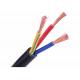 Customized PVC Insulated Cable 600 / 1000V Rated Voltage With Three Half Core