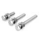 Hex Drive 8.8 Grade Stainless Steel Bolts 120 Thread Length Polished Hex Head Bolts 1 Pitch