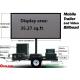Mobile Trailer Digital Led Billboard with Energy Saving Design and IP65 for Outdoor Advertising