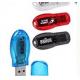 Red / Blue Branded Secure 2GB Plastic USB Flash Drives With Hot Plug & Play KC-011