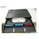 Rack Mount Fiber Optic Distribution Box 24 Fibers Sliding Out 19 Inch 1U Drawer