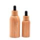 22/400 Glass Essential Oil Bottle With Bamboo Tincture Bottle  Liquid bottle