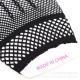 Hollow Dance Wear Accessories Graceful Short Black Mesh Gloves GLV022