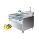 Water Circulation Lettuce Tomato Strawberry Air Bubble Washing Machine For Leaf Vegetable And Fruit
