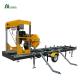 Jerry 36 Inch Automatic Horizontal Hydraulic Saw Mill 2100x2300x1550mm Weight KG 500 KG