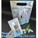 Bagease Multiple Use Candy Pack Holographic Clear Front Packaging Zipper Bag