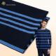 Smooth Striped Cotton Jersey Fabric Yarn Dye Plain Sweat Absorbing Material