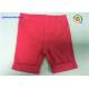 Soft Fabric Baby Girl Short Leggings Foldable Cuff With Faux Side Pocket