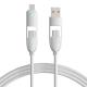 Tangle Free USB Lightning Cable PD Type C Micro Cable 60W 3A 4 In 1