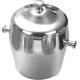 Stainless steel Ice Bucket In Hotel Room Minibar 140*H200mm