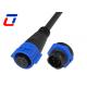 Quick Lock 6 Core Waterproof Cable Connector M19 Ip67 Panel Mount Connector