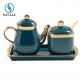 Vintage Porcelain Soup Teapot Small Ceramic Teapot For Banqueting