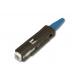 SPC polishing MU Fiber Optical Connector with 1.25mm Ferrule for CATV Network