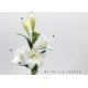 Long - Lasting Multiple Color Artificial Lilies With 3 Flowers And 2 Buds 98 CM
