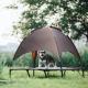 Dog March Bed Outdoor Sunshade Pet Tent Elevated Bed With Roof Massive Dog Bed Detachable Folding Trampoline In Summer