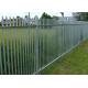 W Type Palisade Security Fence / Decorative Metal Palisade Fence Panels