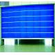 Blue 1.2mm Curtain 0.25KW Fireproof Garage Door