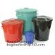 Zinc Plated Waste Bin with 25L 35L 45L 55L 65L 75L 100L, Tin Embossed Rubbish Bin Rome Living Room Bedroom Kitchen Toile