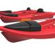 Red Plastic Sit On Top Kayak With Double Wall Lid Cover Customized Size