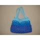 Bag Crochet Blue ocean women fashion bag tote Ring purse 