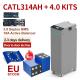 Assembled 18kwh 51.2V 314ah Seplos CATL Grade A LiFePO4 Lithium Battery Cell Seplos V4 residential battery pack