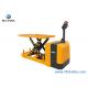 1 Ton Battery Operated High Lift Pallet Truck 2000kg 2500kg 1000mm With Platform Lift