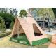 Indian Style Mini Tipi Tent For Camping Adopts Pyramid Structures Design