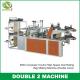 600C Computer Control High Speed Vest Rolling Bag Making Machine (Double Lines)