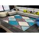 Printed washable area rugs living room bedroom kitchen hotel floor mat  12mm thick