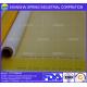 Yellow and white DPP polyester silk screen printing mesh with 15-420mesh/inch