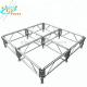 Adjustable aluminum portable stage platform for customized concert