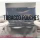 Custom 30G 50G Leaf Per Rolling Hand Tobacco Pouches Cigar Packaging Bags With Ziplock