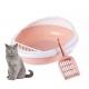 Wholesale Manufactured Nice Quality Self Cleaning Cat Cage With Egg-ball Shape Litter Box For Pet Cat