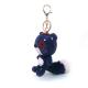 10cm Mini Black Plush Teddy Bear Keychain Bag Pendant OEM