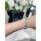 Wedding Jewelry White Round Cut Luxury Diamond Jewelry 18k Gold Bracelet For Women