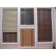 35mm 100% basswood venetian blinds for windows with steel headrail and wooden bottomrail