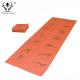 183x61cm Non Slip Folding Yoga Exercise Mat PVC Material Regular Colors