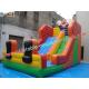 Clown Water-proof Commercial Inflatable Dry Slides For Water Games 7L x 4W x 5.5H Meter