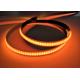COB Orange Led Strip Lights For Aluminum Cabinet 24V And 320 Led/M Wavelength