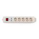 5 outlet Germany Type Extension Socket, With Surge Protector USB