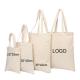 Cotton shopping bags advertising bag 20*25cm/30*40cm/35*42cm white logo customized