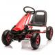 Kids 5-7 Years Red Four-Wheel Pedal Go-Kart Toy with Inflation Wheel Clutch and Brake