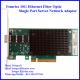 Femrice 10 Gigabit Ethernet Server Adapter, PCI-Express x8 Sinlge Port Server Application Lan Card, LC Fiber, SFP+ Slot