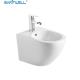 White Wall Hung Bidet Bathroom WC pan 480*370*325 mm size Floor mounted bidet SWJ0331
