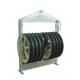 MC Nylon Stringing Cable Pulley Block 916 Mm Diameter 50-150KN Rated Load