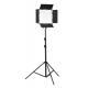 Pro Portable LED Lights For Photography With Barndoor / V Mount