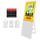 43 55 Touch Screen Digital Poster Kiosk Indoor Outdoor Portable Digital Signage Display